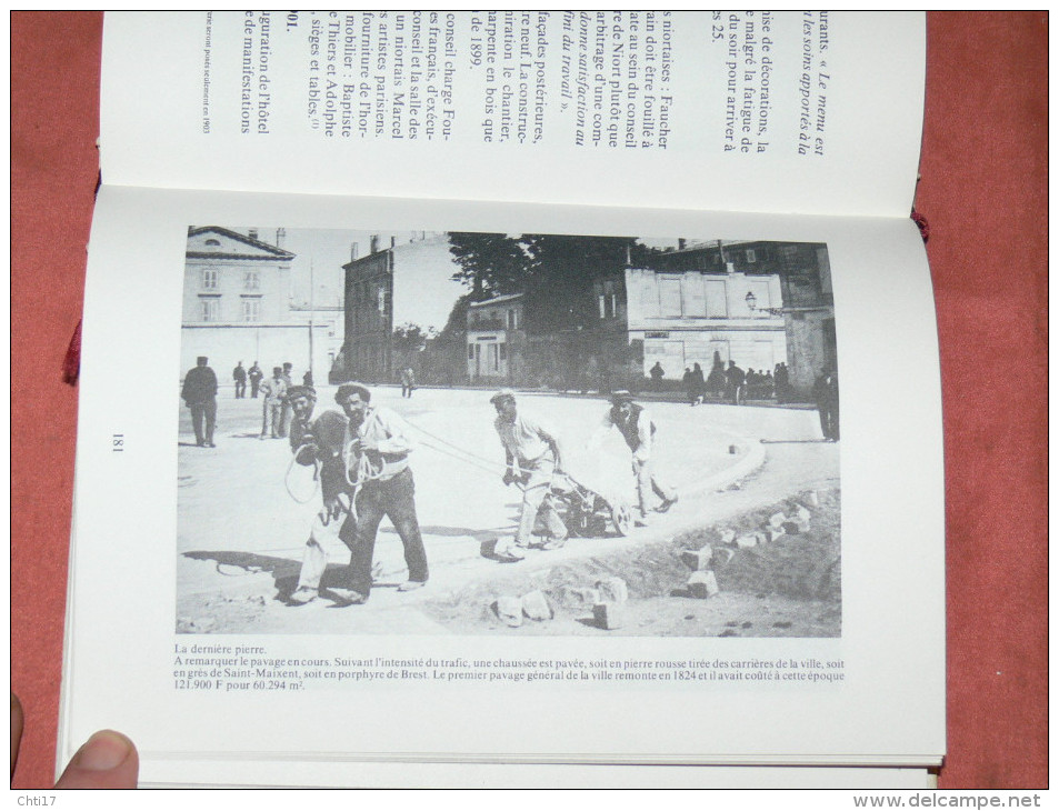 NIORT DE 1848 A 1914  HISTOIRE MUNICIPALE PAR ANDRE TEXIER EDITIONS DU TERROIR