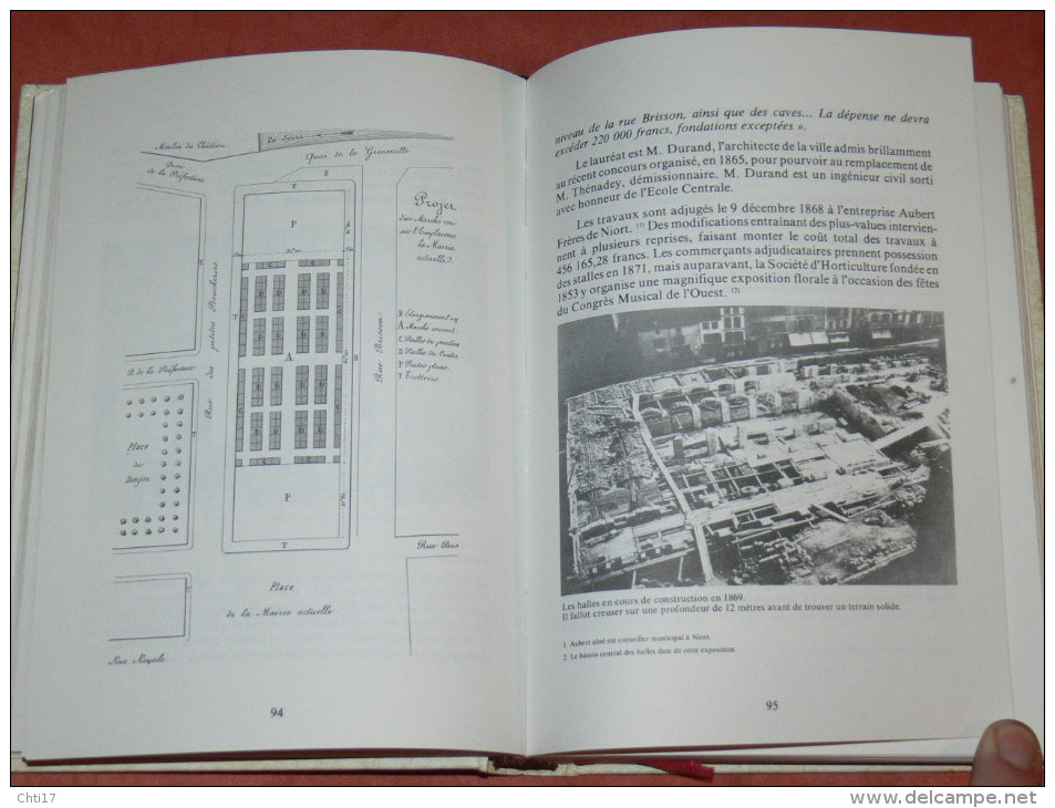 NIORT DE 1848 A 1914  HISTOIRE MUNICIPALE PAR ANDRE TEXIER EDITIONS DU TERROIR