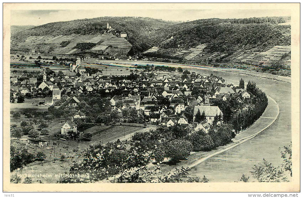 Allemagne - Germany - Bade Wurtemberg - Hassmersheim Mit Hornberg - état - Hornberg