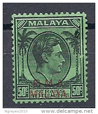 140011546  MALASIA  B.M.A.   YVERT  Nº  11  */MH - Malaya (British Military Administration)