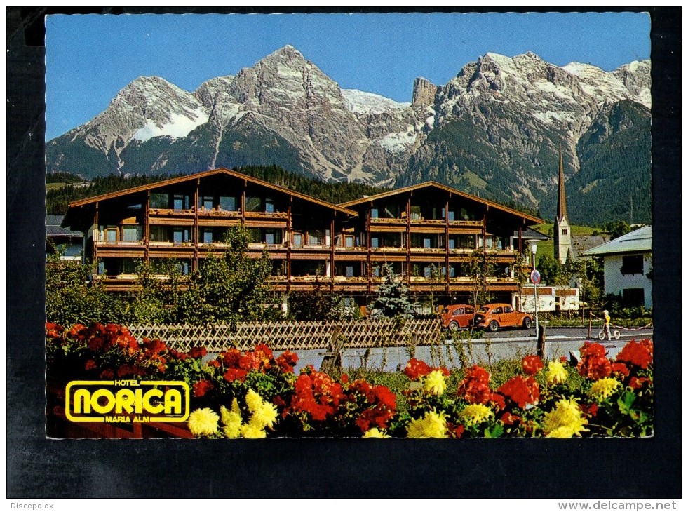 F1592 Hotel Norica - Maria Alm Am Steinernen Meer - Familien Sporthotel - Auto Cars Voitures - Zell Am See