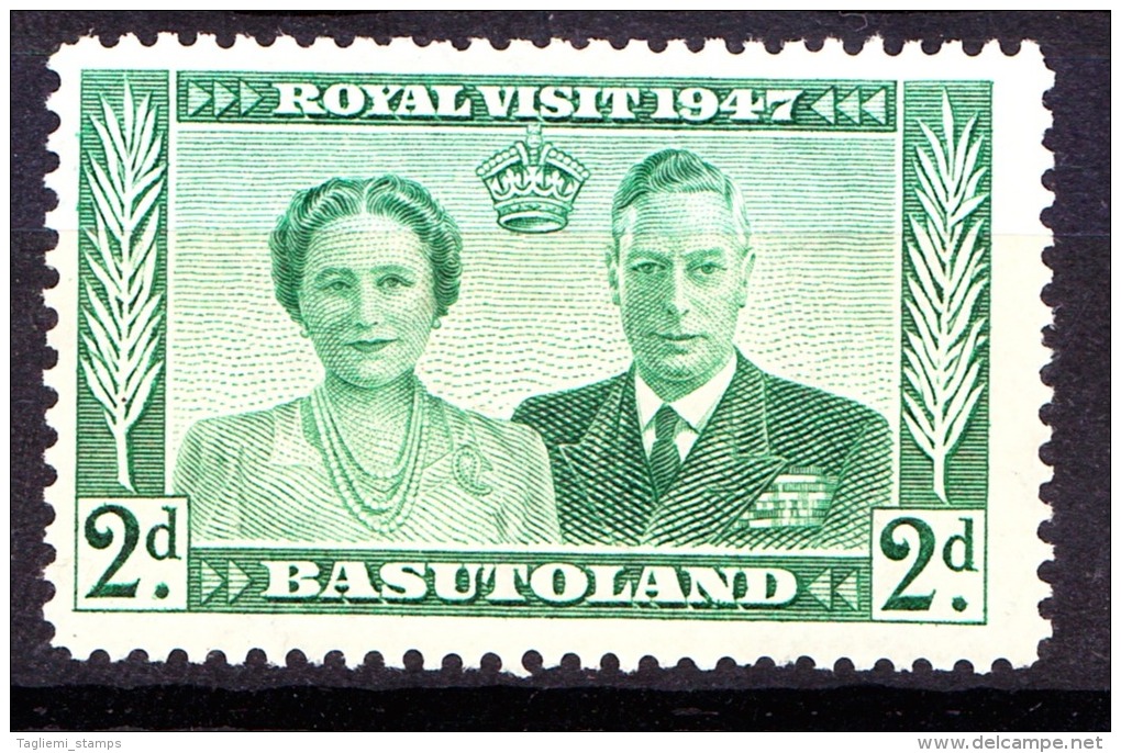 Basutoland, 1947, SG 33, Mint Hinged - 1933-1964 Crown Colony