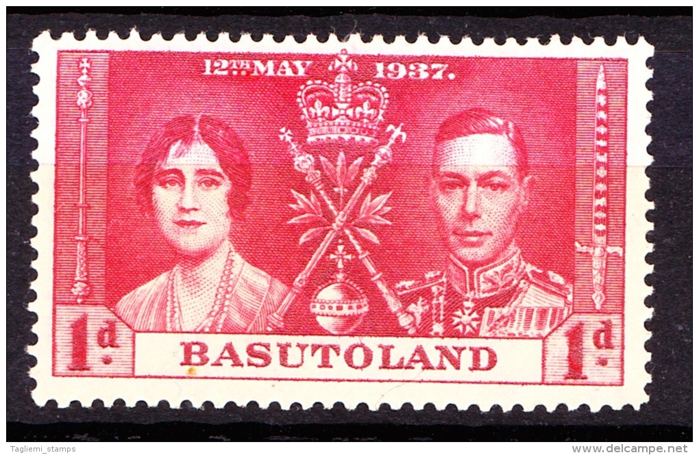 Basutoland, 1937, SG 15, Mint Hinged - 1933-1964 Crown Colony