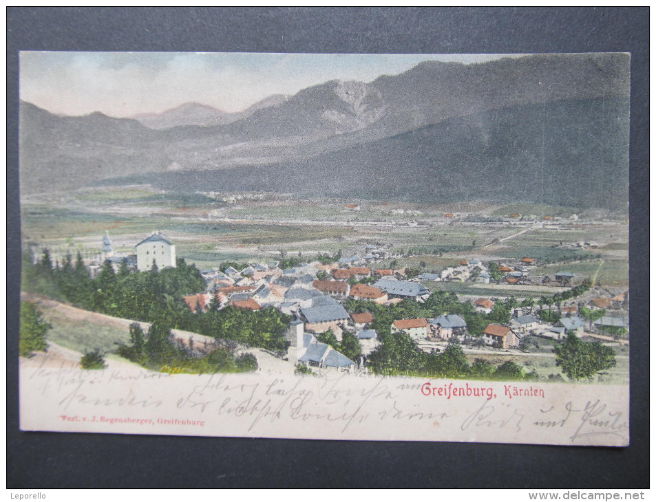 AK GREIFENBURG B. Spittal A.d.Drau 1900  ///  D*11269 - Spittal An Der Drau