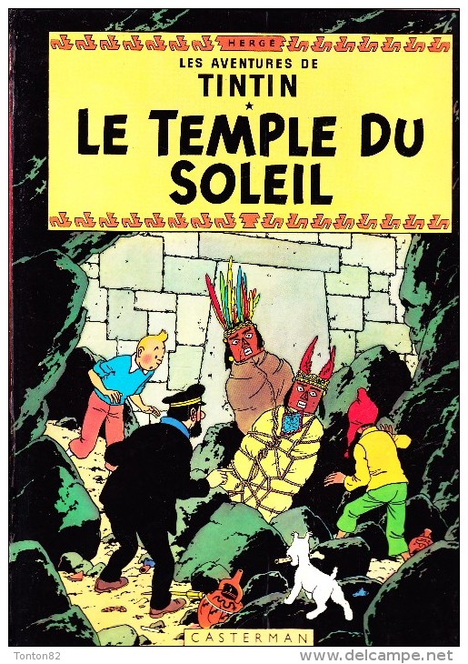 Hergé - TINTIN Et Le Temple Du Soleil - Casterman - (1966  ) . - Tintin