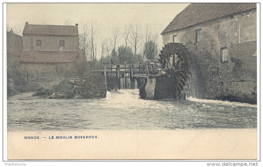 WONCK (4690) Le Moulin BOVEROUX ( Color ) - Bassenge