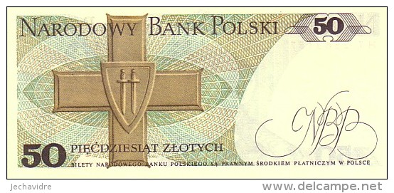 POLOGNE   50  Zlotych  Daté De 1988   Pick 142 C       ***** BILLET  NEUF ***** - Pologne