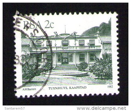 Afrique Du Sud 1982 Oblitération Ronde Used Stamp Résidence Présidentielle Cap Town Tuynhuys Kaapstad - Gebraucht