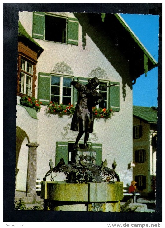 F1605 St. Gilgen Am Wolfgansee - Mozartbrunnen  - Autriche, Ostrerriche - St. Gilgen