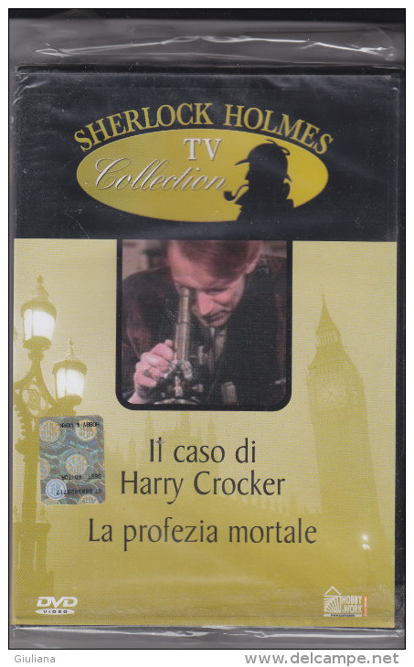 DVD Sherlock Holmes "Il Caso Di Harry Crocker E La Profezia Mortale" Nuovo Da Edicola - Polizieschi