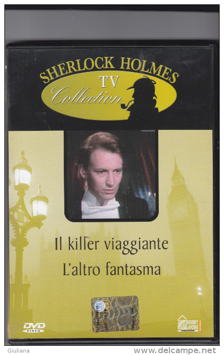 DVD Sherlock Holmes "Il Killer Viaggiante E L'altro Fantasma" Nuovo Da Edicola - Policiers