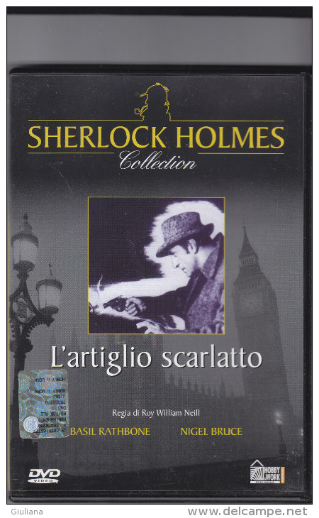 DVD Sherlock Holmes "L'artiglio Scarlatto" Nuovo Da Edicola - Crime