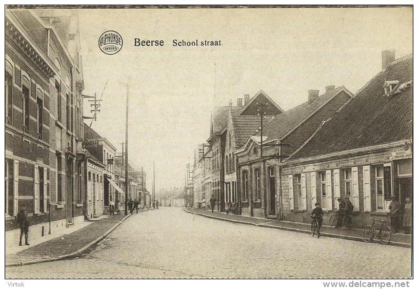 Beerse :  Schoolstraat   (  Carnet Kaart ) - Beerse