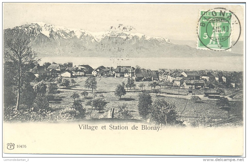 Village Et Station De Blonay - Altri & Non Classificati