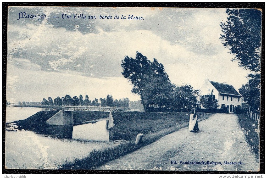 Maaseik - Maeseyck -  Une Villa Aux Bords De La Meuse - Een Villa Aan De Maas. - Maaseik