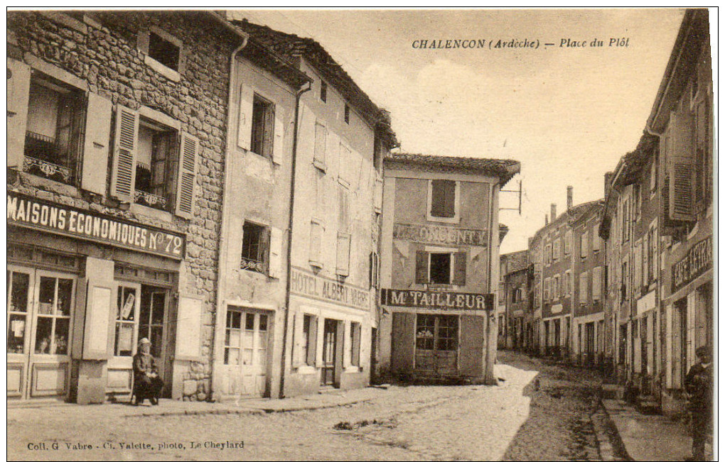 61*     CHALENCON            -     PLACE  DU  PLOT - Autres & Non Classés