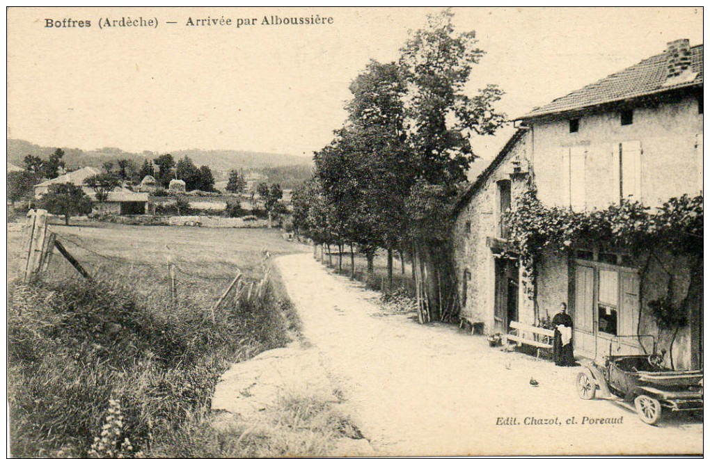 61*    BOFFRES     -     ARRIVEE  PAR  ALBOUSSIERE - Autres & Non Classés