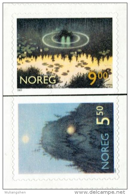 NE3857 Norway 2003 Folk Legend 2v  MNH - Unused Stamps