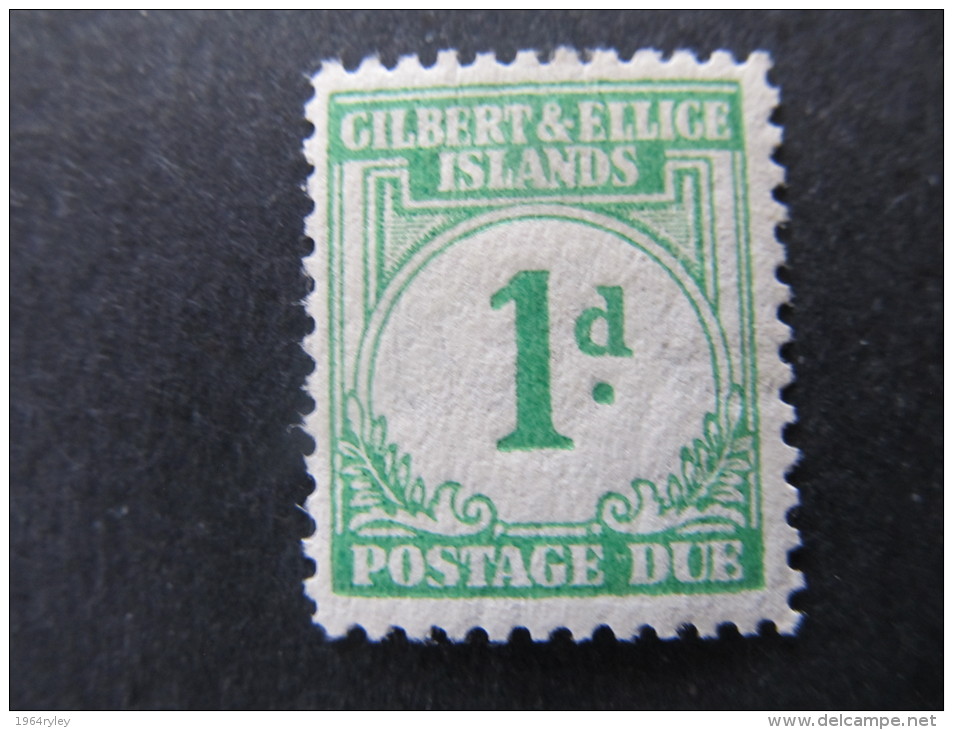 GILBERT  ISLANDS - 1940 Postage Due  - J1, Mi P1, Yv T1, SG D1 Mh* - Gilbert & Ellice Islands (...-1979)