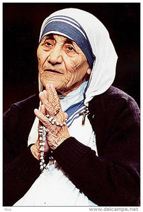 (N63-111  )   1979 Nobel Peace Prize India Mother Teresa  , Prestamped Card, Postal Stationery-Entier Postal-Ganzsache - Mère Teresa