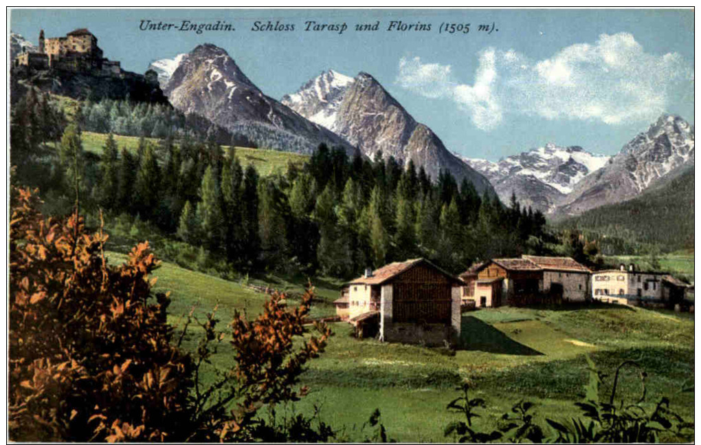 Schloss Tarasp Und Florins - Tarasp