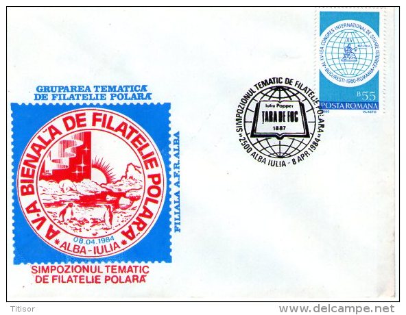 Iuliu Popper "Tara De Foc" (Tiera Del Fuego).  Alba Iulia 1984. - Antarctische Expedities