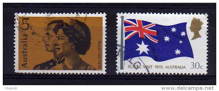 Australia - 1970 - Royal Visit - Used - Oblitérés