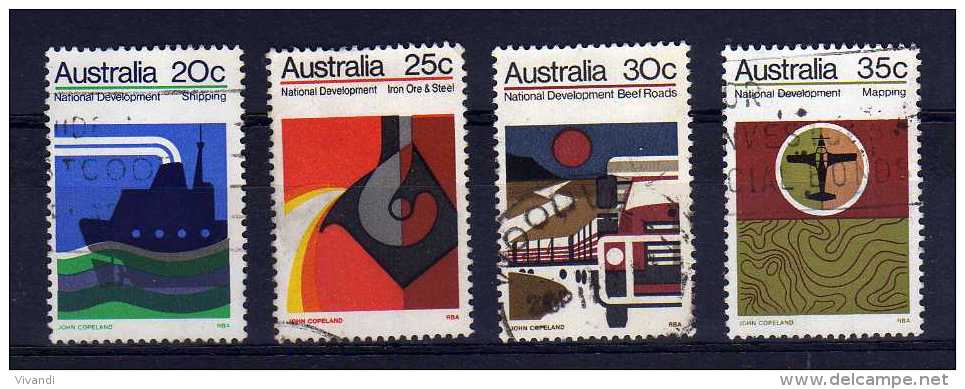 Australia - 1973 - National Development (2nd Series) - Used - Oblitérés