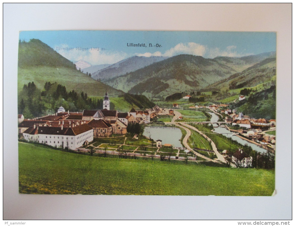 AK / Bildpostkarte Lilienfeld N.-Oe. Türnitzer Häger 1373m. Panorama Verlag A. Jelenz Berndorf - Lilienfeld