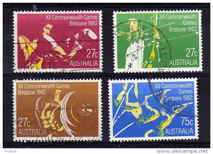 Australia - 1982 - Commonwealth Games - Used - Oblitérés