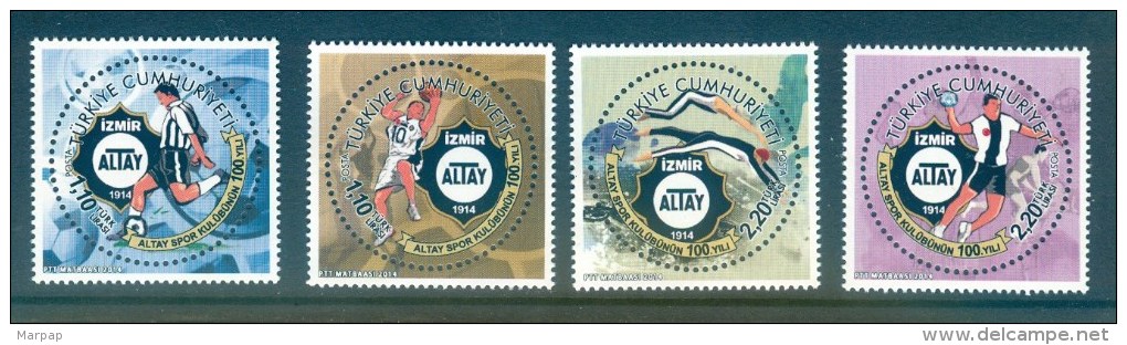 Turkey, Yvert No 3677/3680, MNH - Nuovi