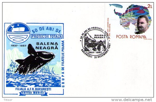 Whale. Bucuresti 1987. - Antarktischen Tierwelt