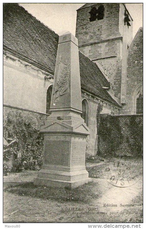 NOAILLES - Monument - 1932 - - Noailles