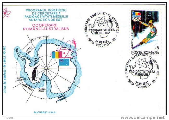 Romania-Australia Antarctic Research Program. Bucuresti 1992. - Research Programs