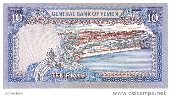 YEMEN    10 Rials  Non Daté (1990)   Pick 23         ***** BILLET NEUF ***** - Yemen