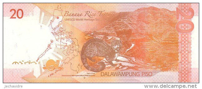 PHILIPPINES  20 Piso  Emission De 2010           ***** BILLET NEUF ***** - Philippines