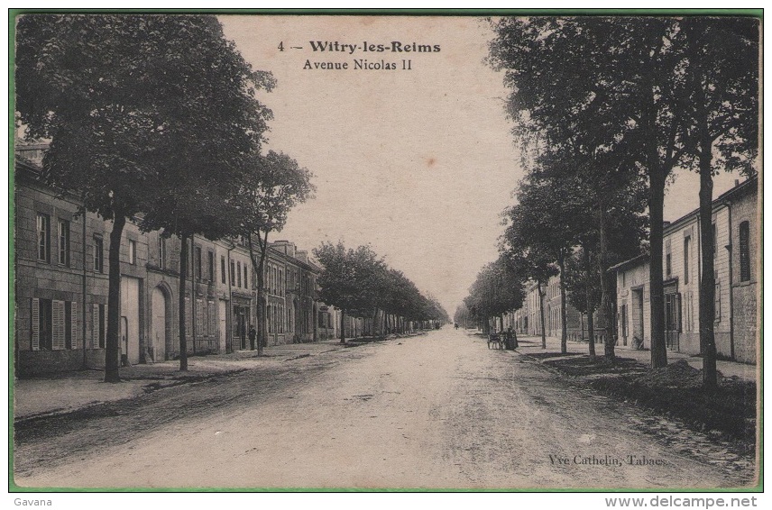 51 WITRY-les-REIMS - Avenue Nicolas II - Autres & Non Classés