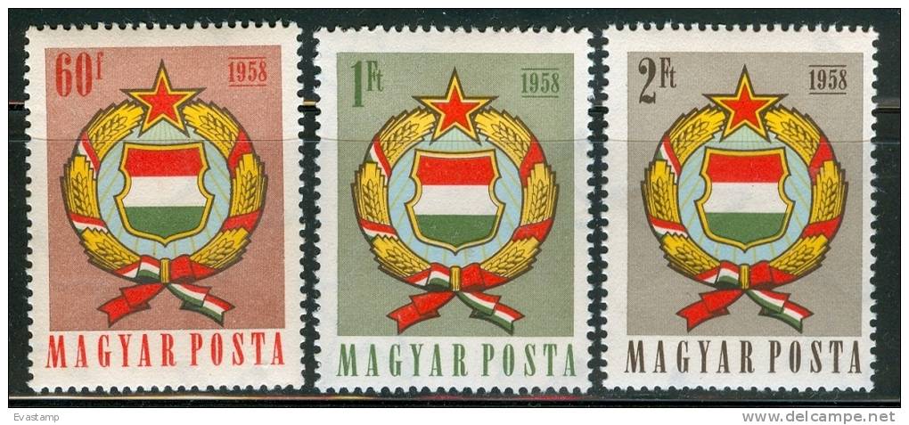 HUNGARY - 1958.Arms Of Hungary Cpl.Set MNH! - Unused Stamps