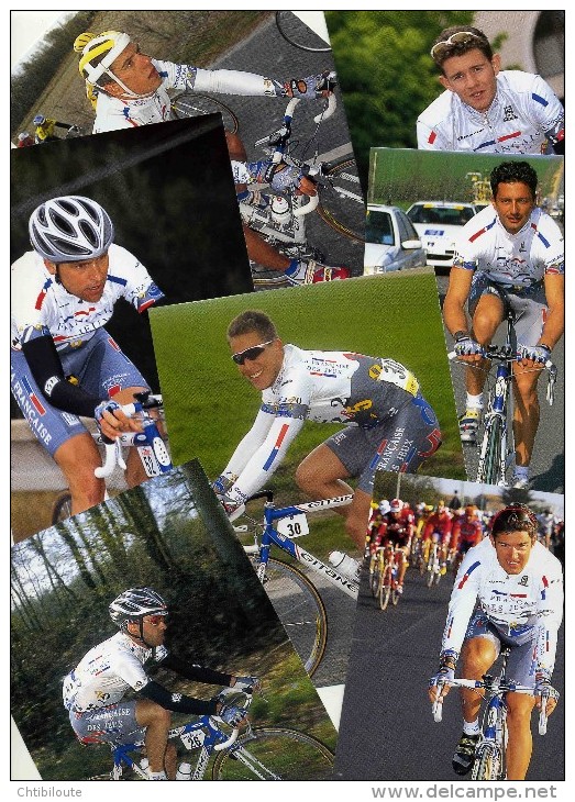 CYCLISME  "  EQUIPE FRANCAISE DES JEUX 1997  "   18 CARTES  FORMAT 10 X 15 - Ciclismo