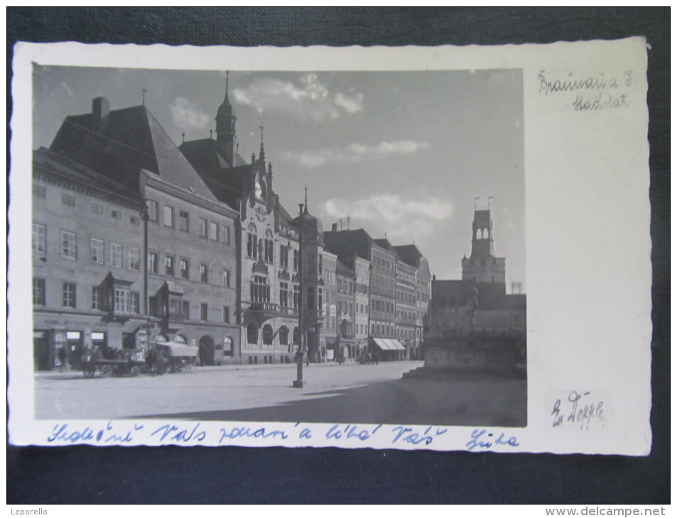 AK BRAUNAU Am Inn 1943 ////  D*11389 - Braunau