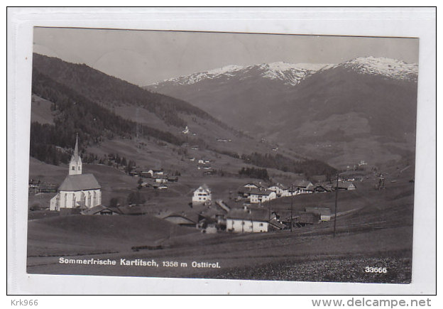 AUSTRIA KARTITSCH Nice Postcard - Lienz