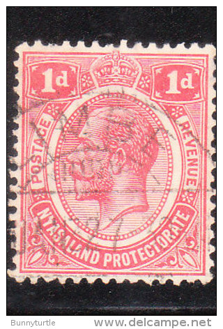 Nyasaland Protectorate 1913-19 King George V 1p Used - Nyasaland (1907-1953)