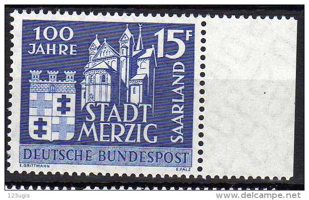 Saarland 1957 Mi 401 ** [160314IX] @ - Unused Stamps