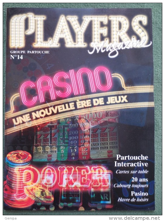 CASINOS PARTOUCHE - PLAYERS MAGAZINE N° 14 (Scan) - French