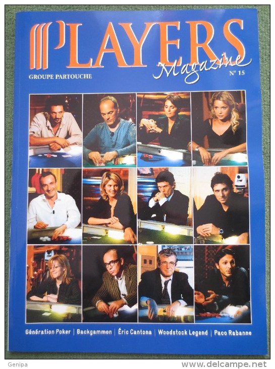 CASINOS PARTOUCHE - PLAYERS MAGAZINE N° 15 (Scan) - Francés