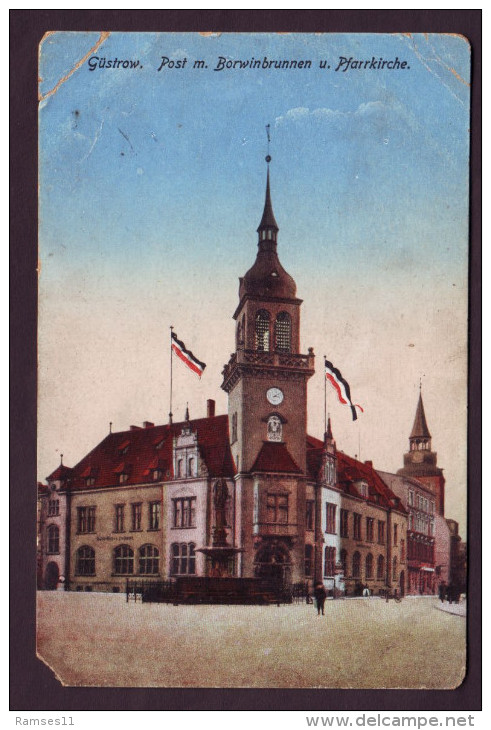 AK GÜSTROW - Post Ca 1920 - Güstrow