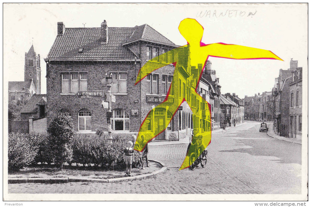 WARNETON - Rue D´Ypres - Splendide Carte Animée - Komen-Waasten