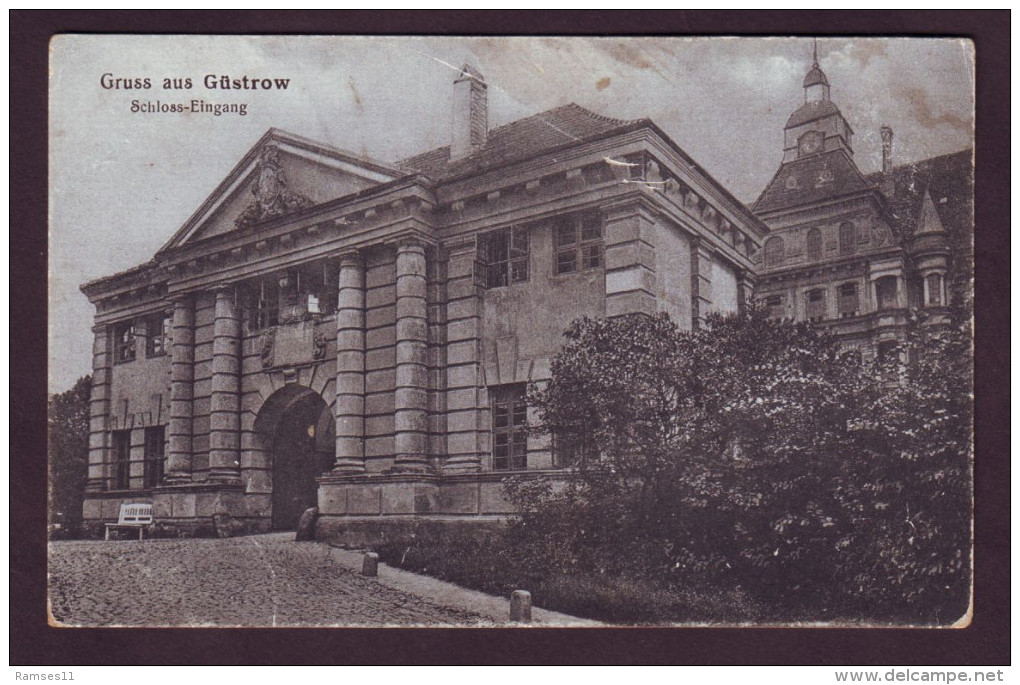AK GÜSTROW - Torhaus Schloss Ca 1920 - Guestrow