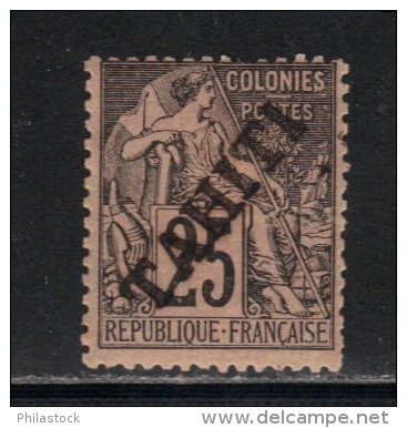 TAHITI N° 15 *. Signé Scheller - Unused Stamps