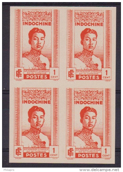 INDOCHINE  NON DENT./IMPERF  SIHANOUK   YVERT N° 224 **MNH  Réf  5938 - Ongebruikt